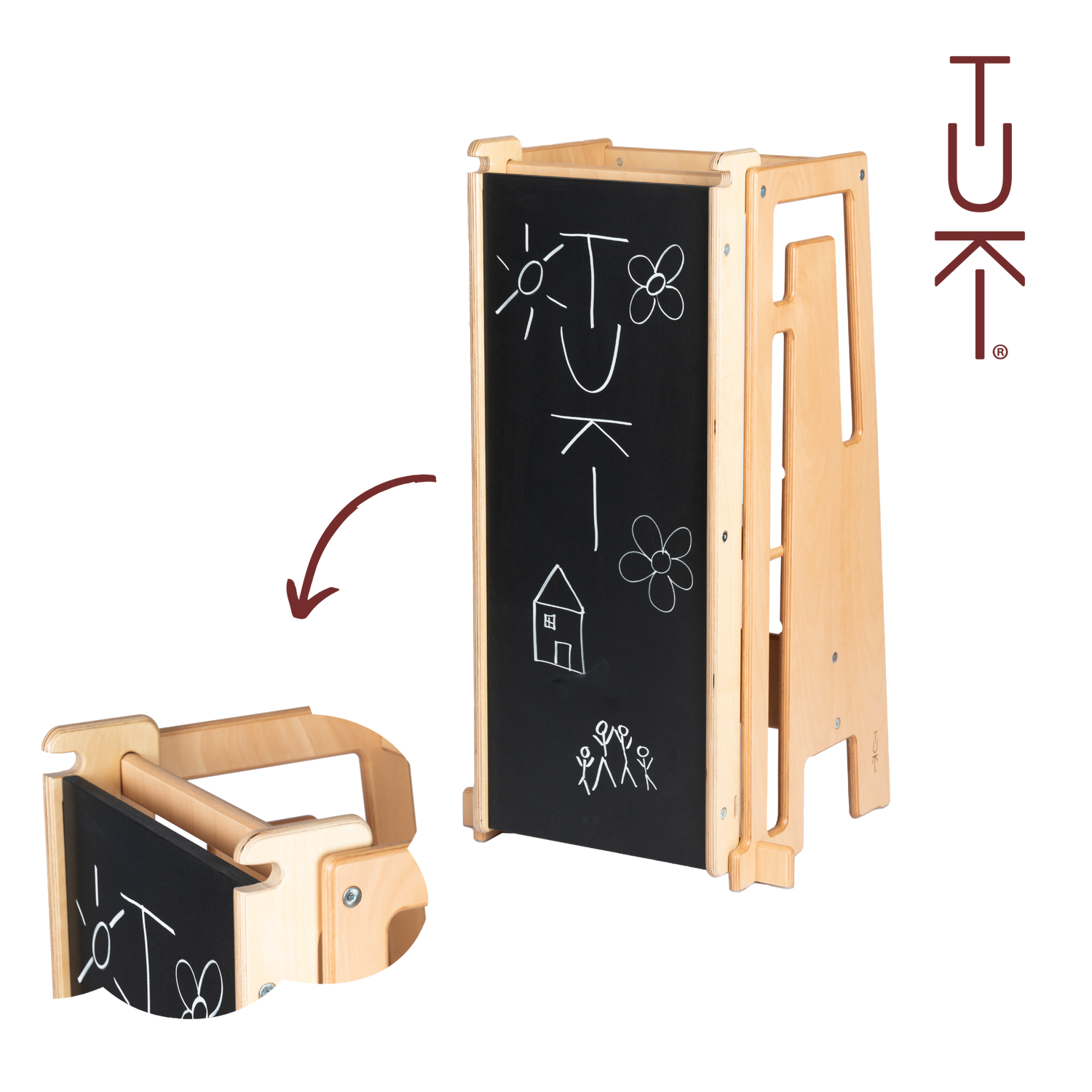 Tuki® Rutsche mit Maltafel