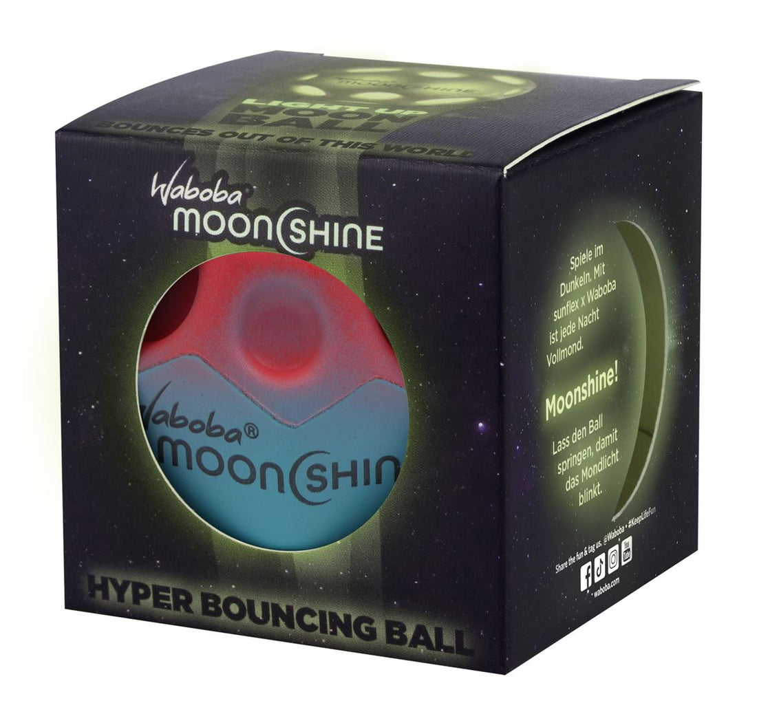 Moonshine Gradient - Hyper Bouncing Ball, blau