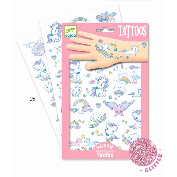 Kinder Tattoos - Einhörner