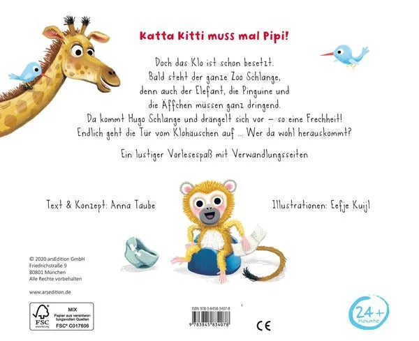 Der ganze Zoo geht aufs Klo