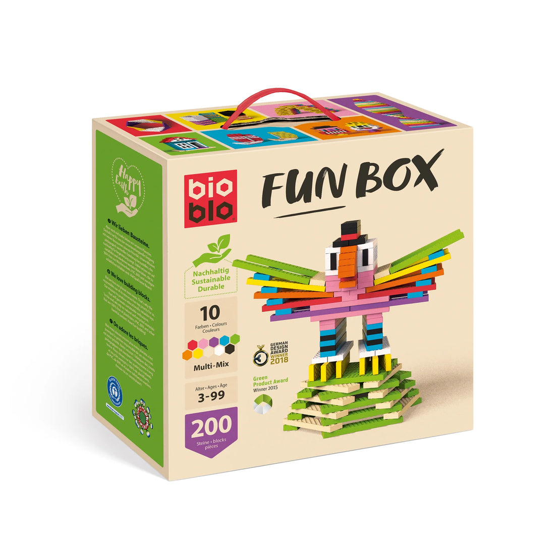 Fun Box &quot;Multi-Mix&quot; mit 200 Bausteinen