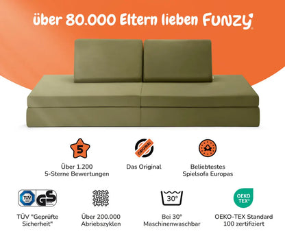 SPIELSOFA - Schildköten Grün