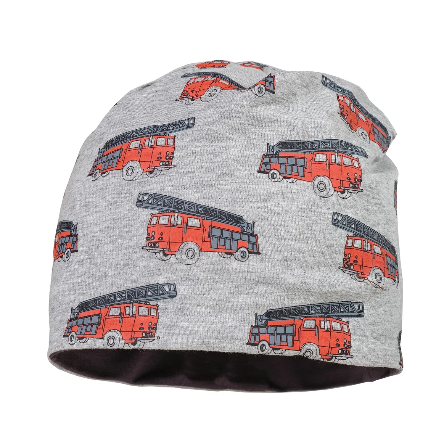 Kids Beanie &quot;Feuerwehr&quot; reversible