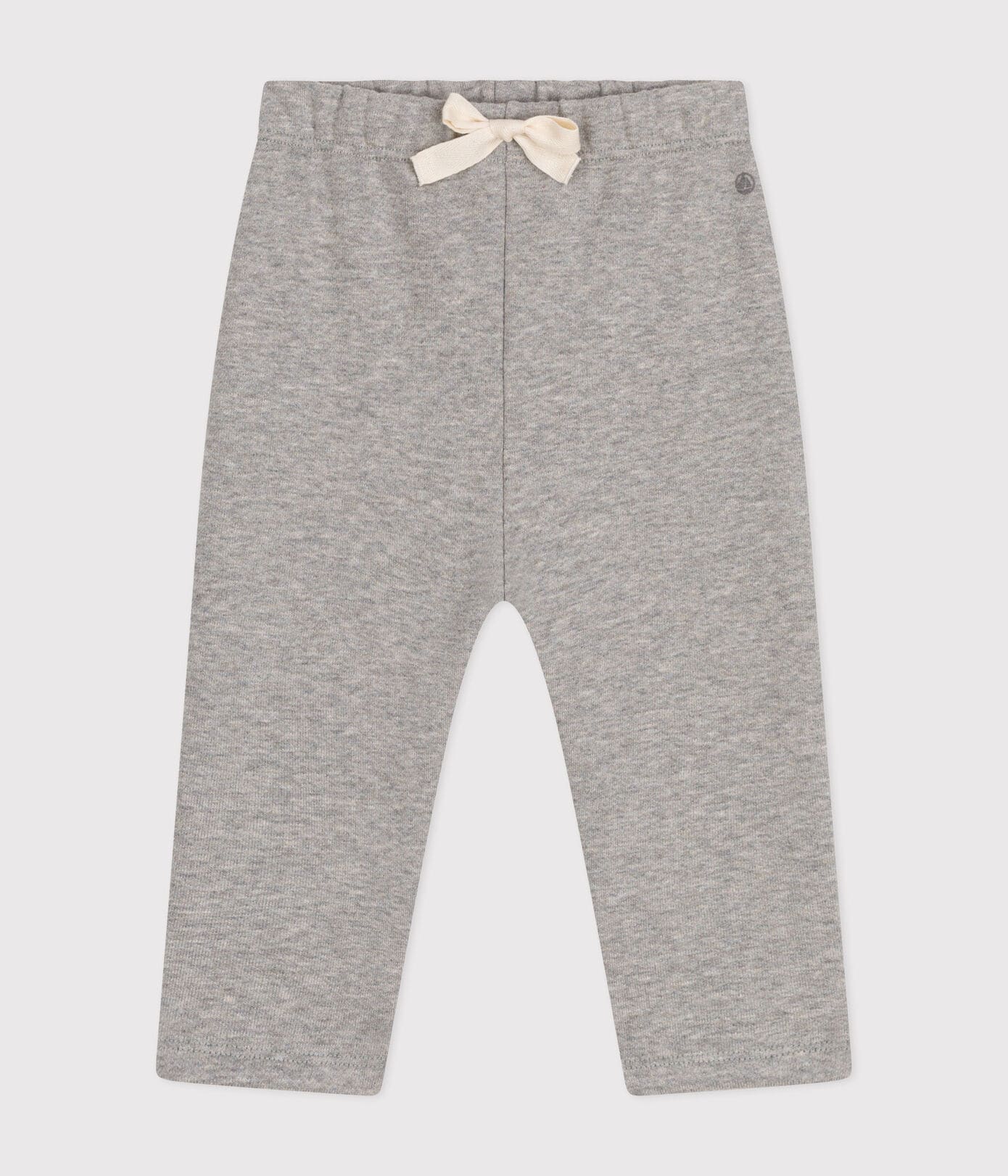 Baby Hose aus Molton Grau