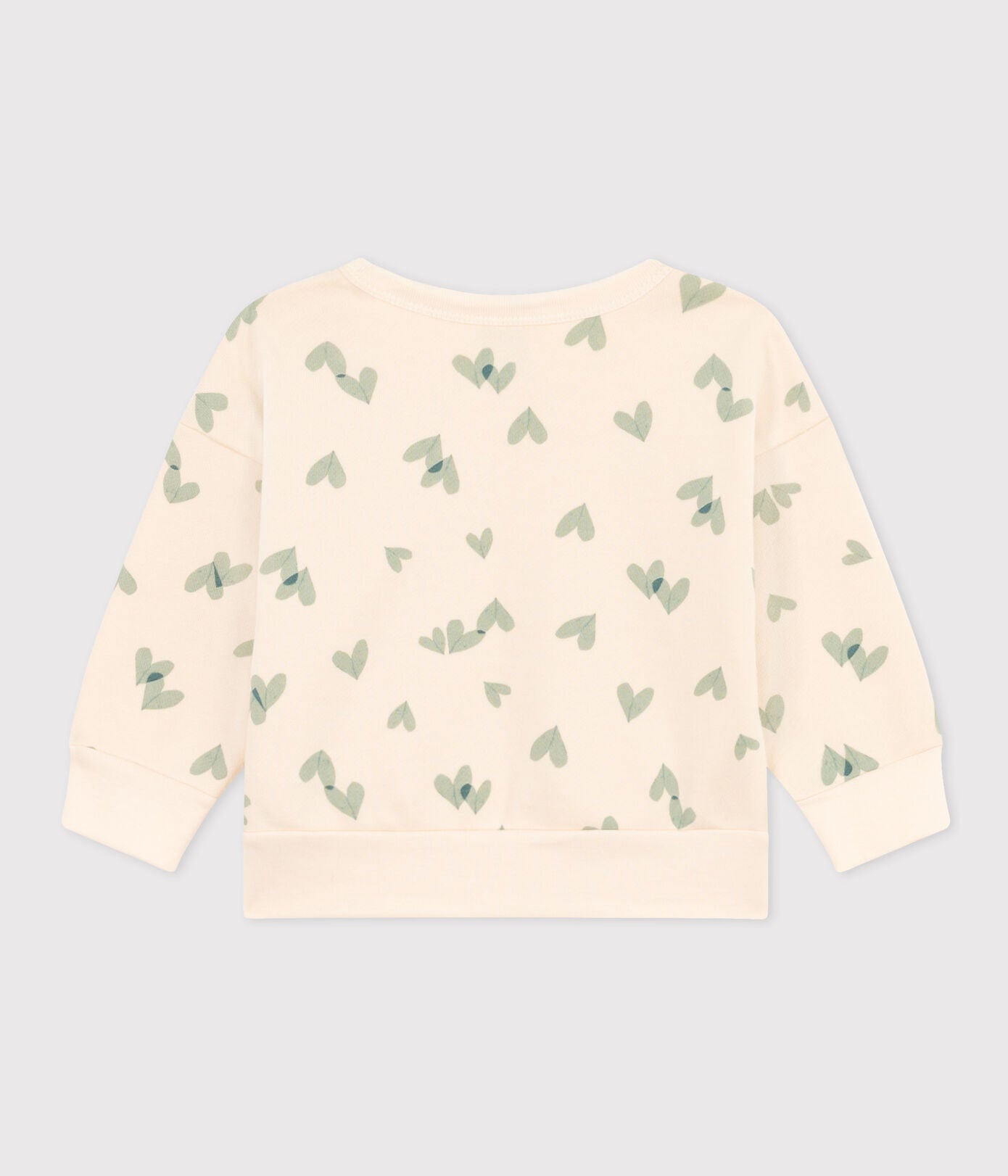 Baby-Sweatshirt aus bedrucktem Molton