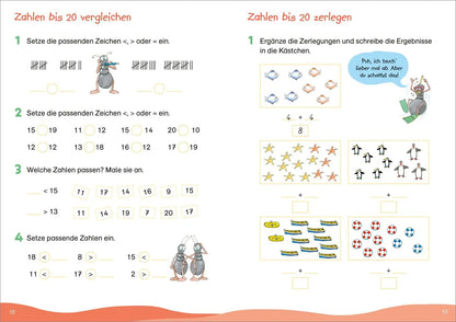 Fit für Mathe 1. Klasse. Mein Übungsheft