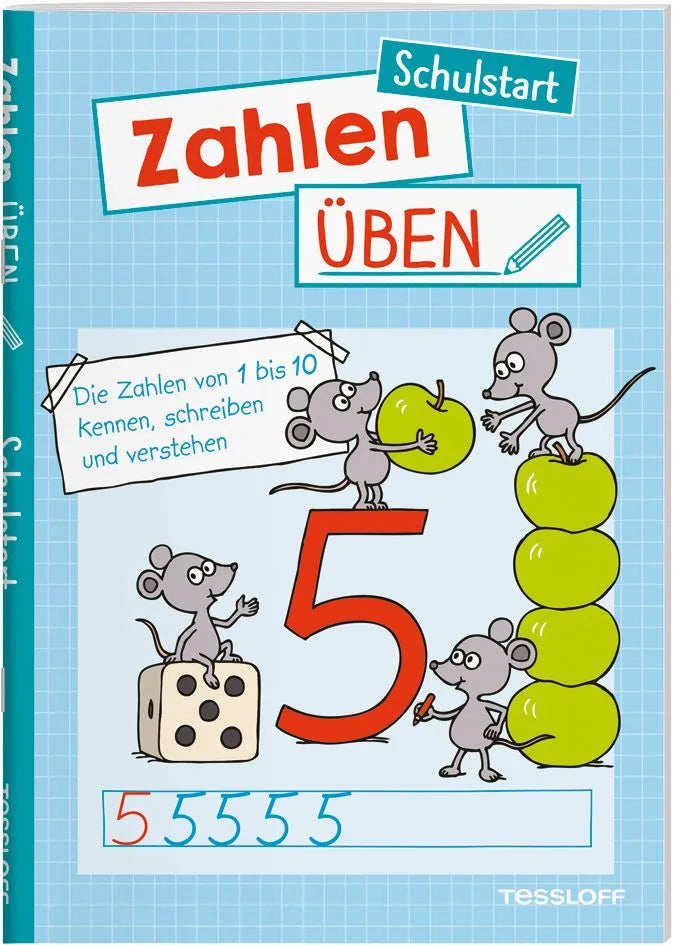 Schulstart - Zahlen üben.