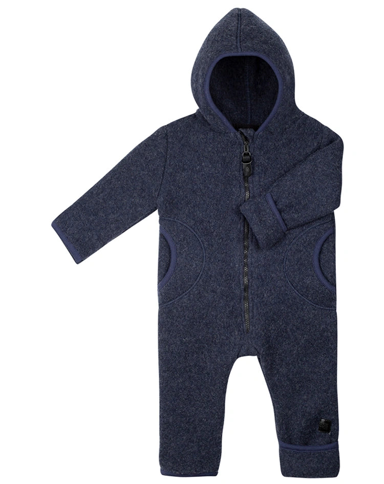 Baby Overall Fleece - marine