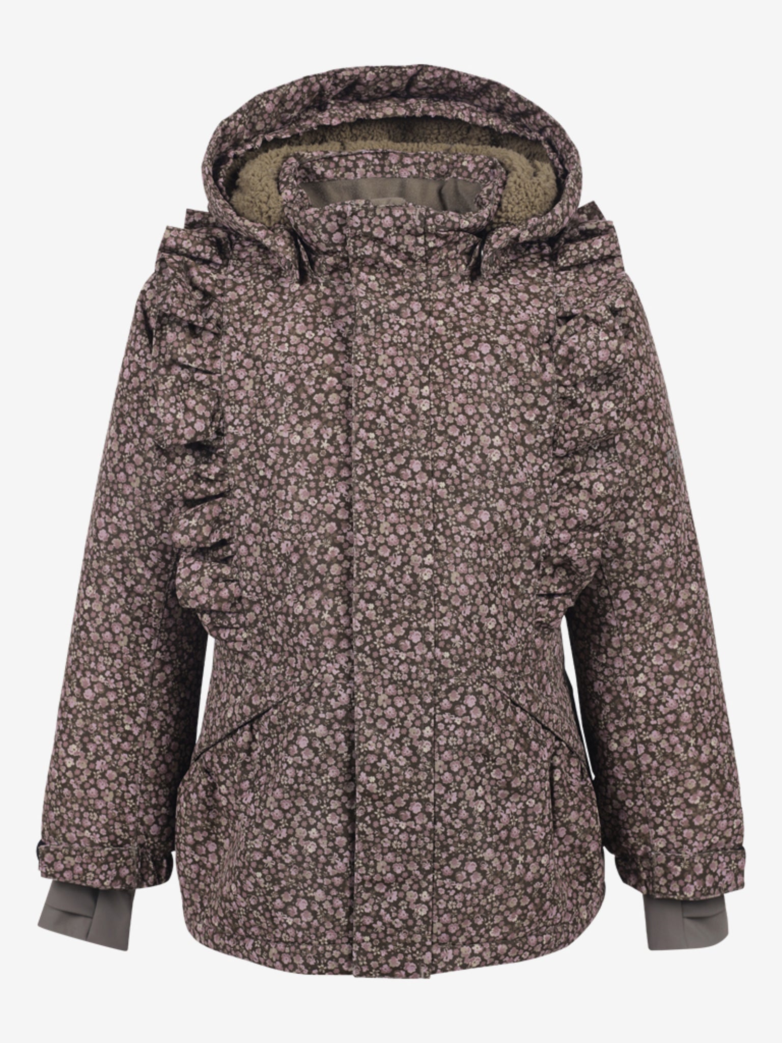 Kinderjacke AOP mit Kapuze